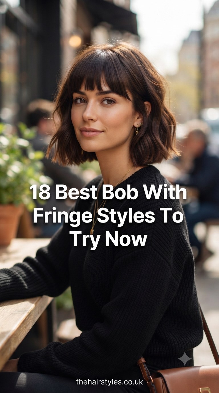 18 Best Bob With Fringe Styles To Try Now