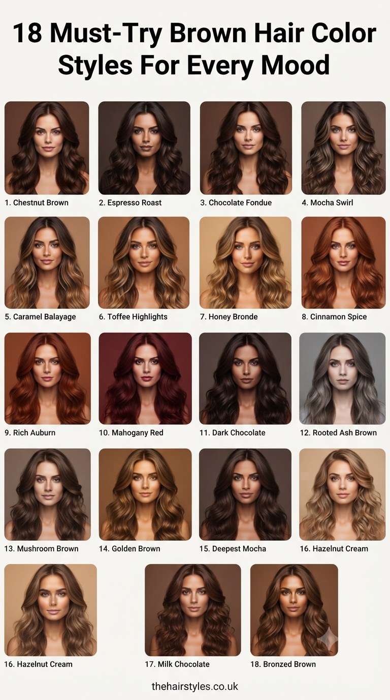 18 Must-Try Brown Hair Color Styles For Every Mood