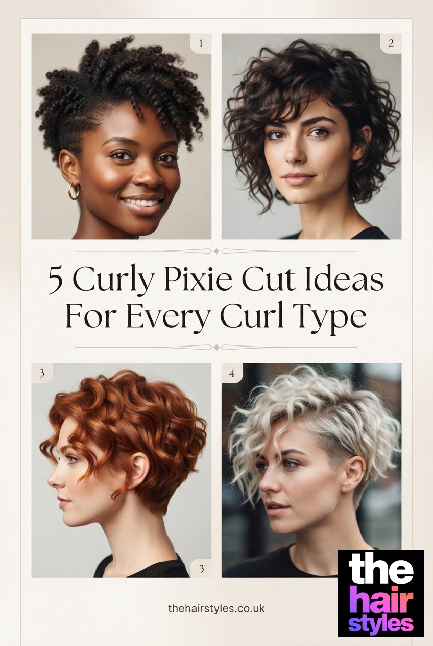 5 Curly Pixie Cut Ideas For Every Curl Type