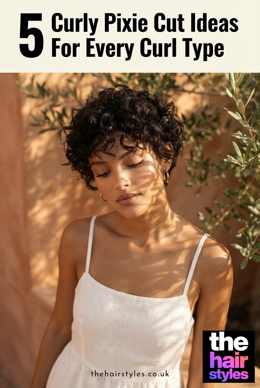 5 Curly Pixie Cut Ideas For Every Curl Type