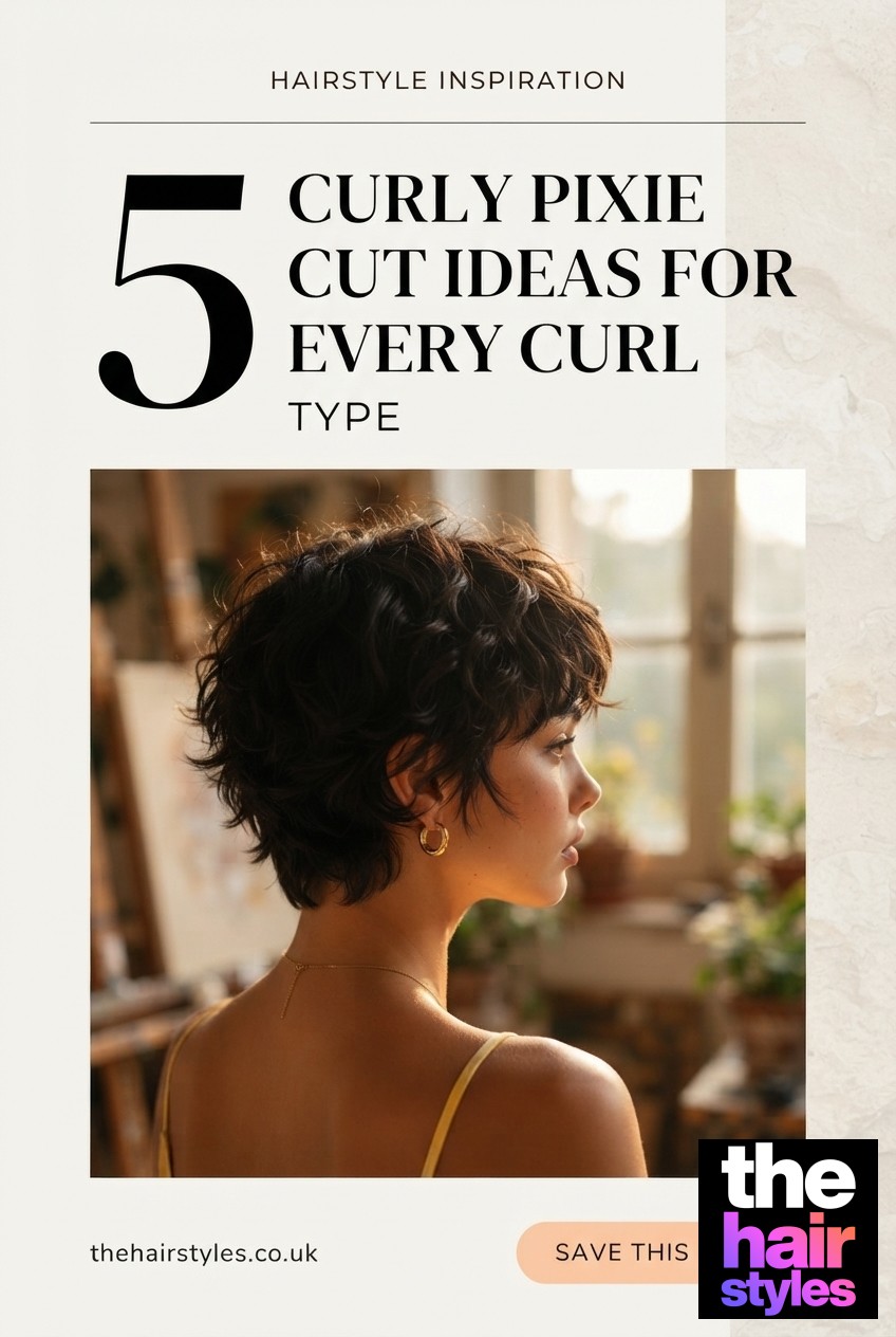 5 Curly Pixie Cut Ideas For Every Curl Type