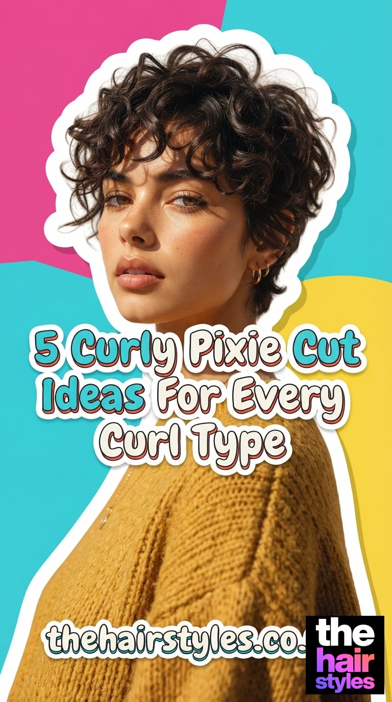 5 Curly Pixie Cut Ideas For Every Curl Type