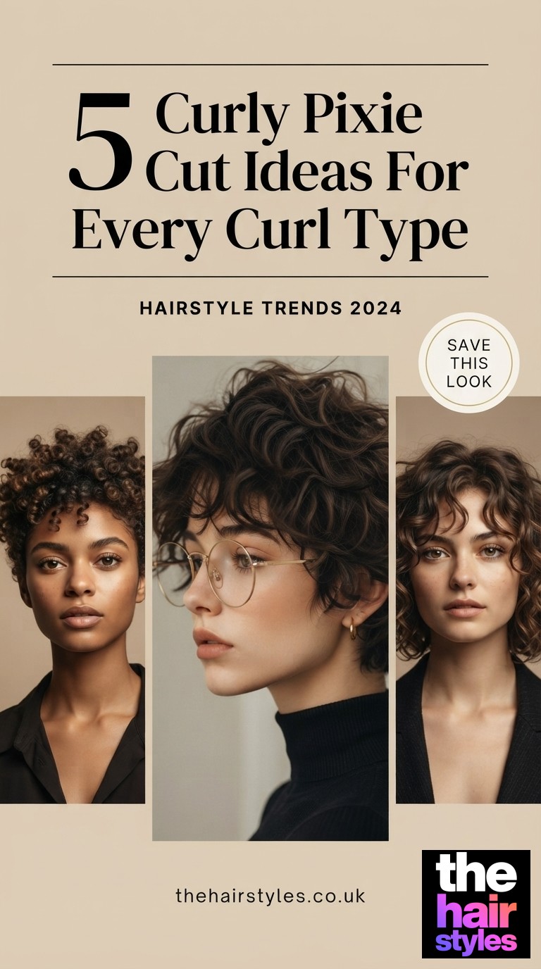 5 Curly Pixie Cut Ideas For Every Curl Type
