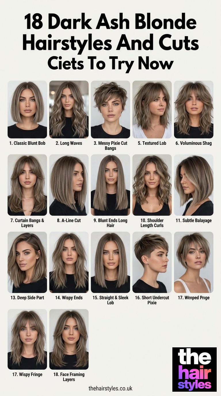 18 Dark Ash Blonde Hairstyles And Cuts To Try Now