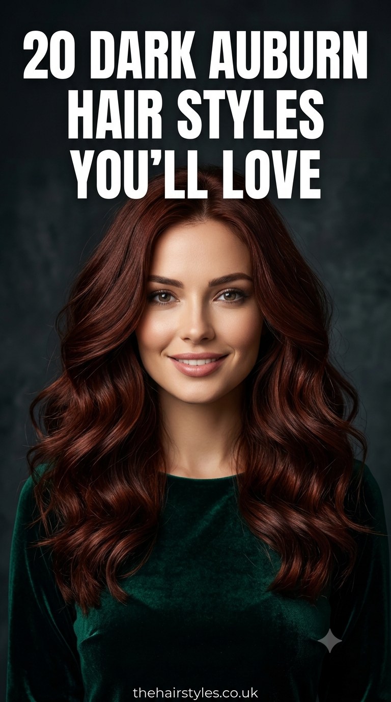 20 Dark Auburn Hair Styles You’ll Love