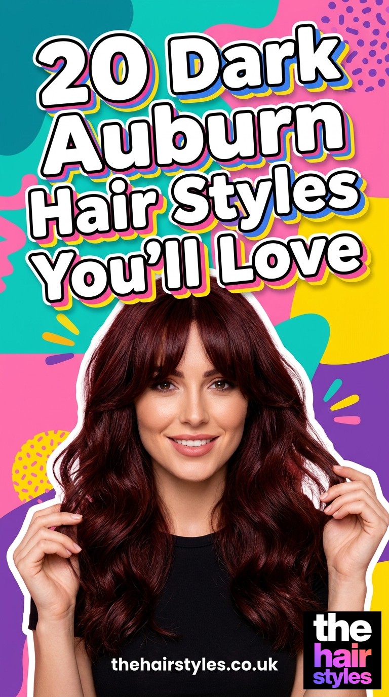 20 Dark Auburn Hair Styles You’ll Love