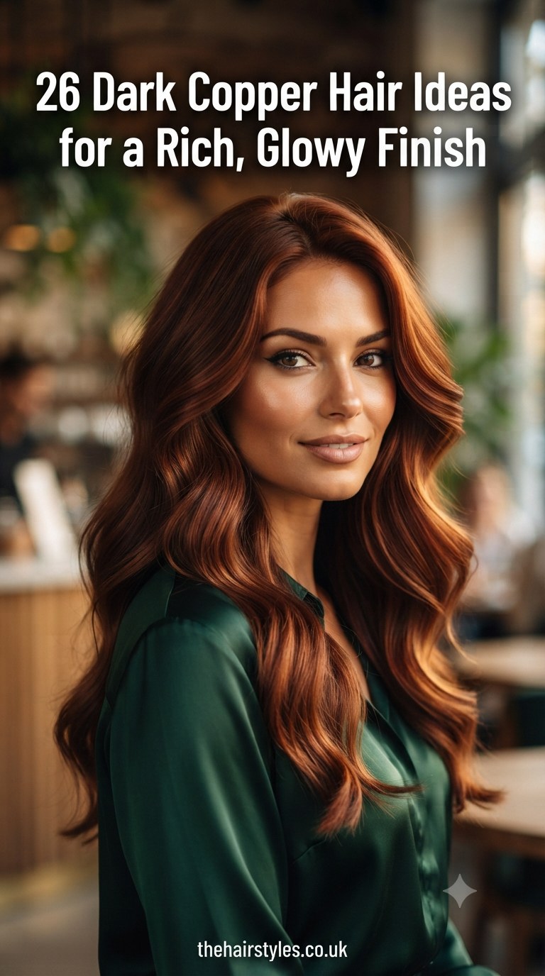 26 Dark Copper Hair Ideas for a Rich, Glowy Finish
