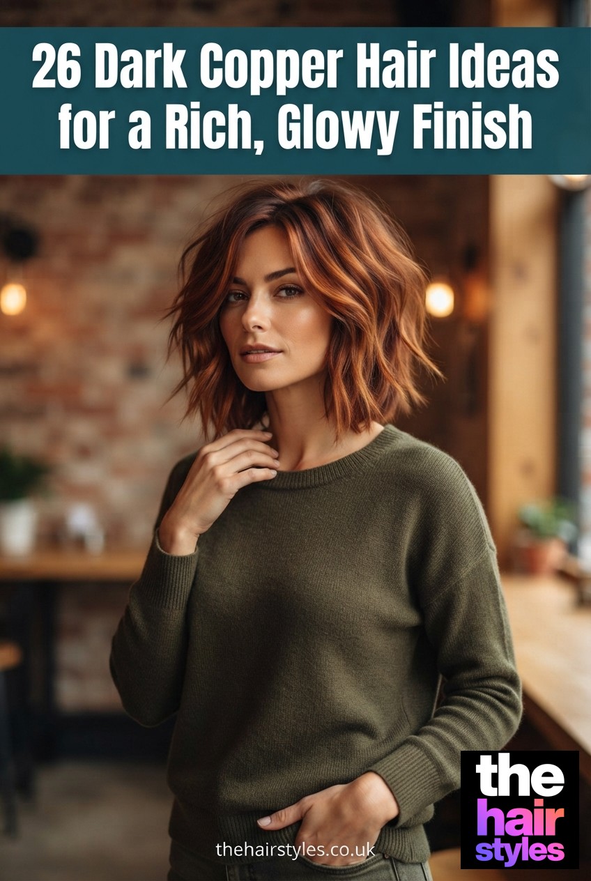 26 Dark Copper Hair Ideas for a Rich, Glowy Finish
