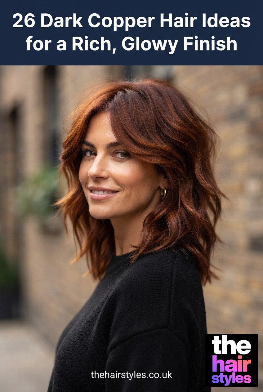 26 Dark Copper Hair Ideas for a Rich, Glowy Finish