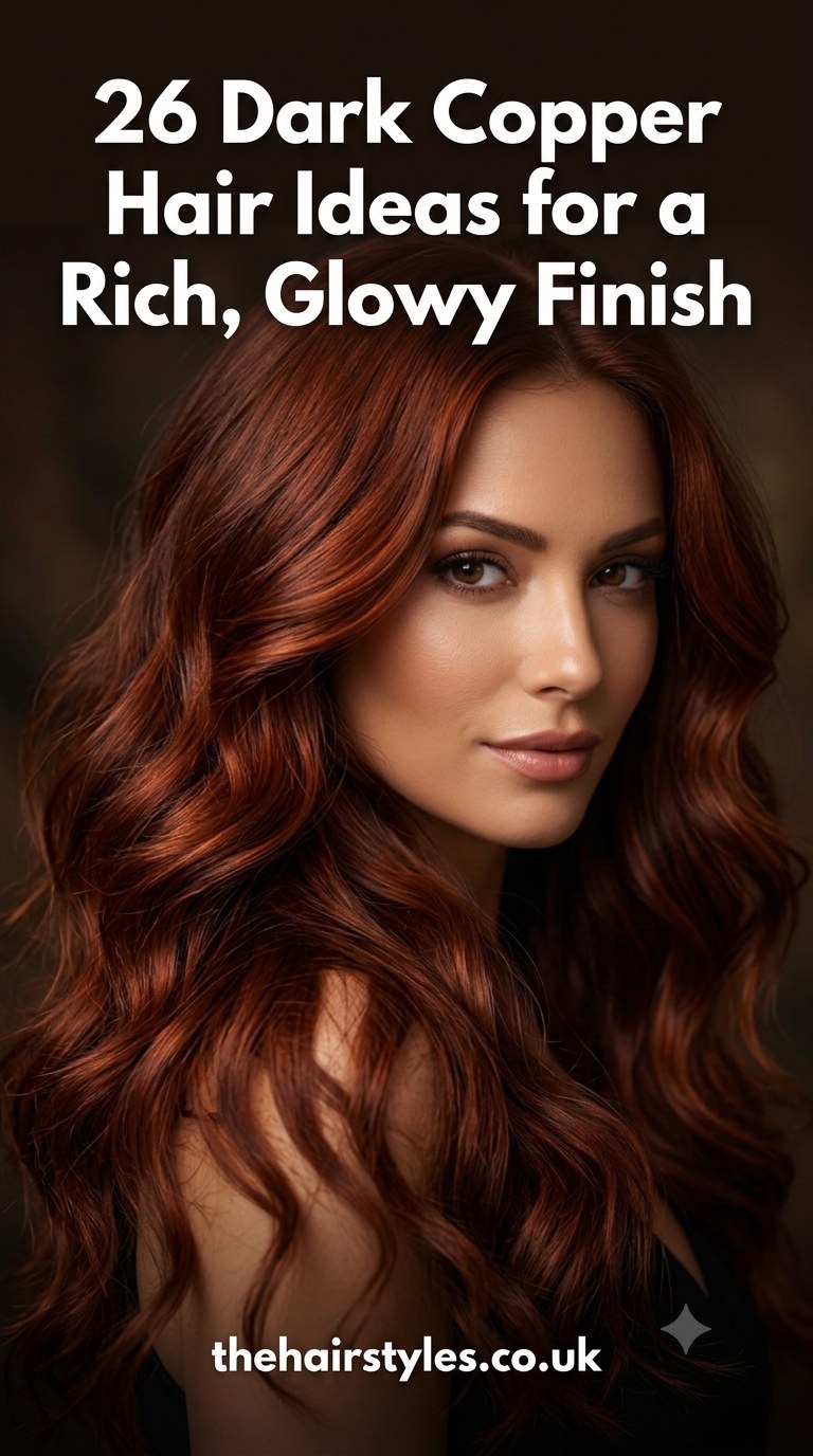 26 Dark Copper Hair Ideas for a Rich, Glowy Finish