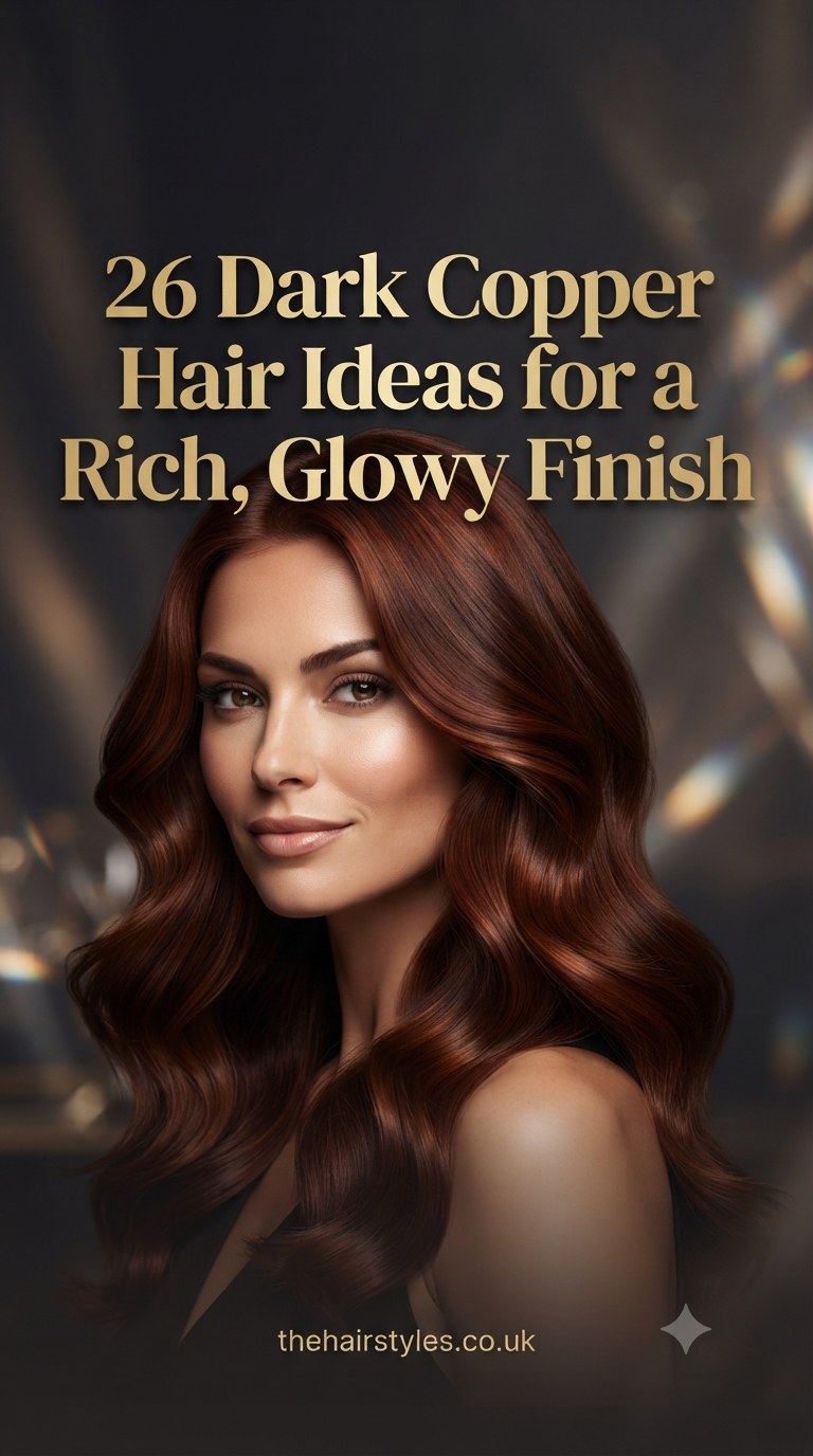26 Dark Copper Hair Ideas for a Rich, Glowy Finish