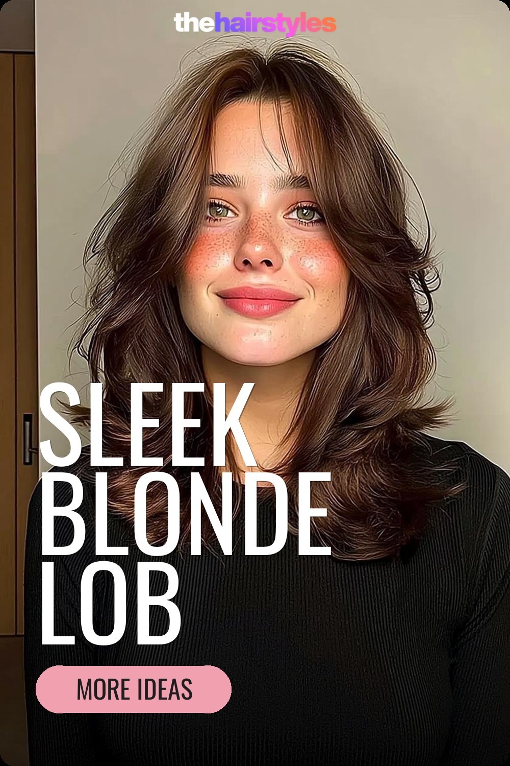 Sleek Blonde Lob