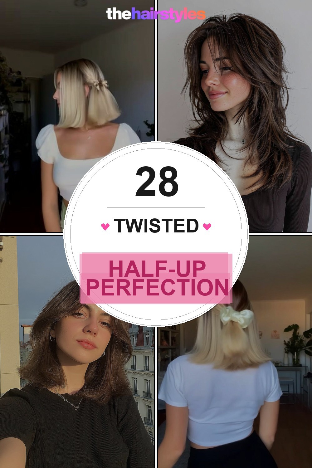 Twisted Half-Up Perfection
