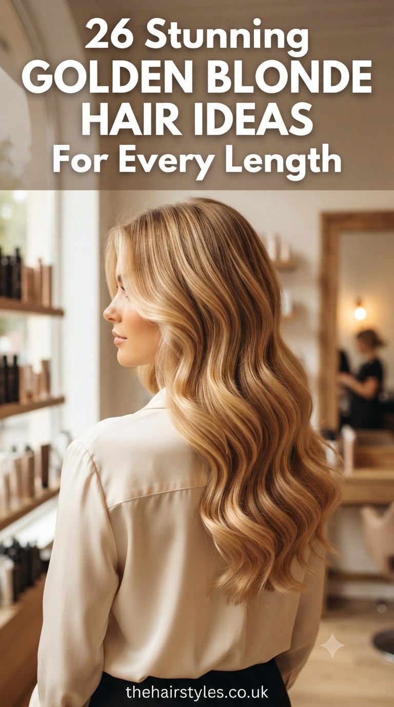 26 Stunning Golden Blonde Hair Ideas For Every Length