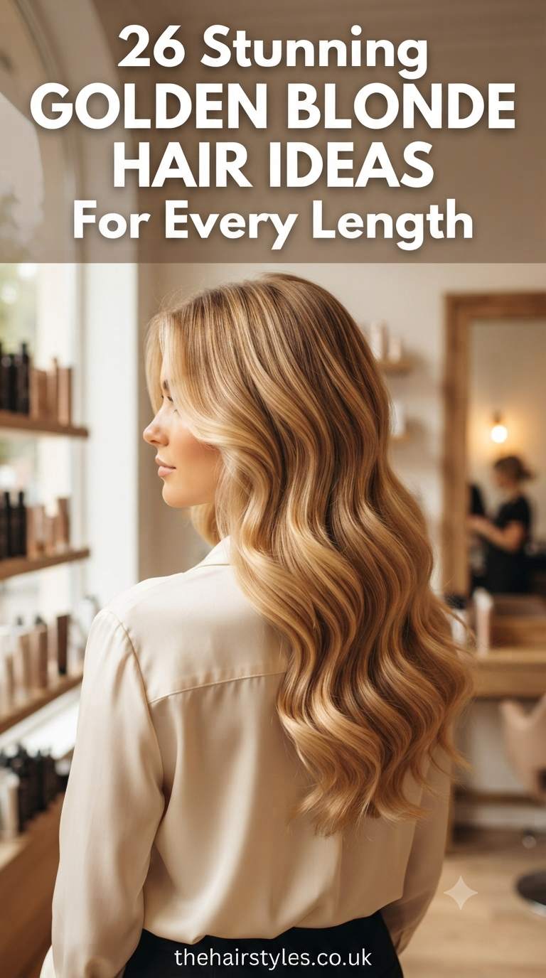 26 Stunning Golden Blonde Hair Ideas For Every Length