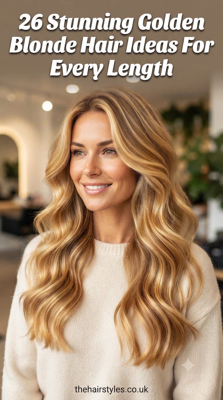 26 Stunning Golden Blonde Hair Ideas For Every Length