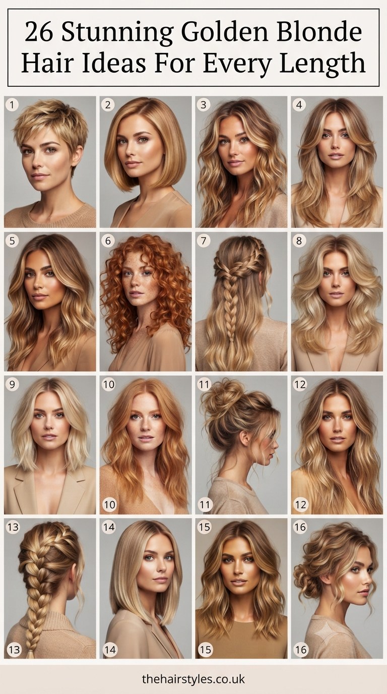 26 Stunning Golden Blonde Hair Ideas For Every Length