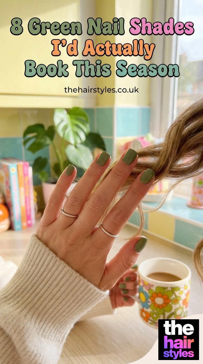 8 Green Nail Shades I'd Actually Book This Season