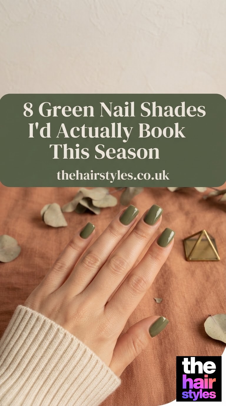 8 Green Nail Shades I'd Actually Book This Season