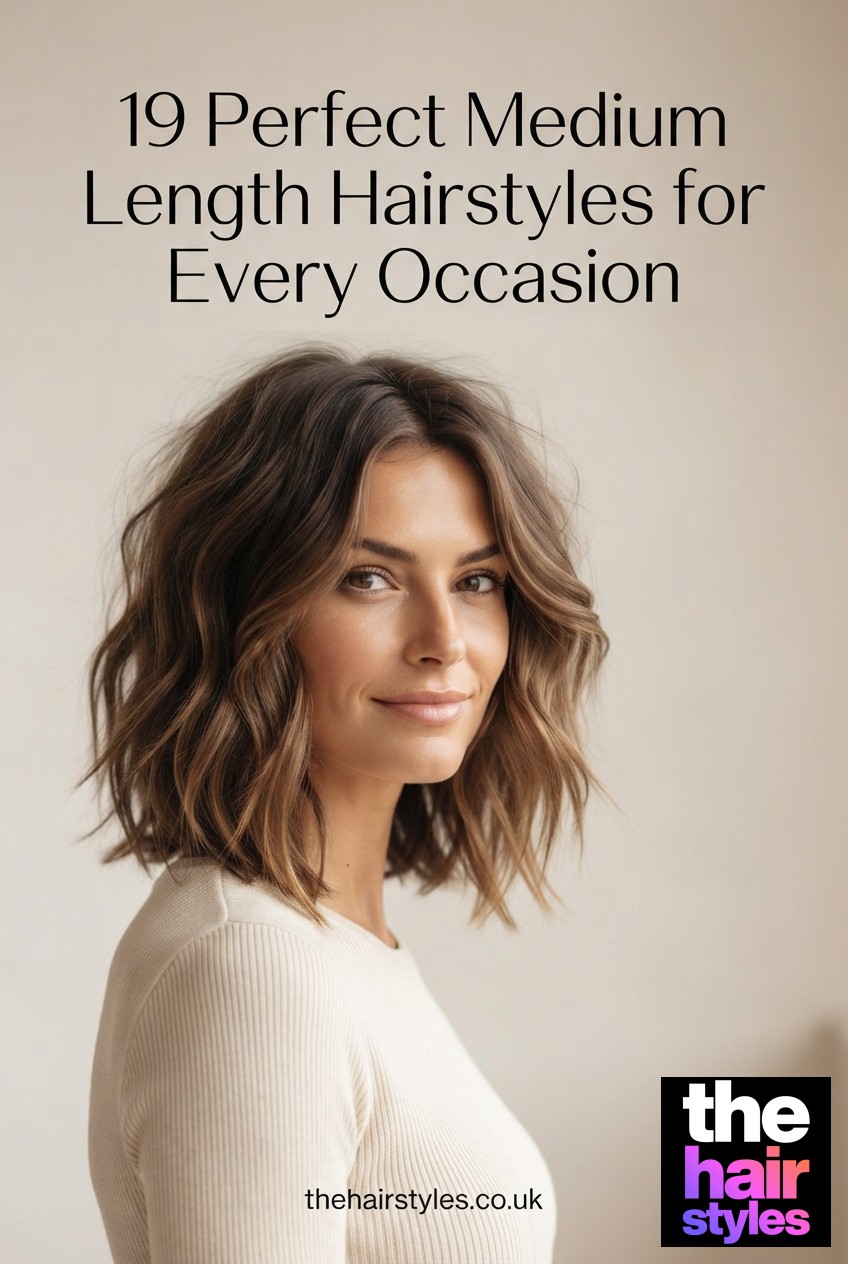 19 Perfect Medium Length Hairstyles for Every Occasion