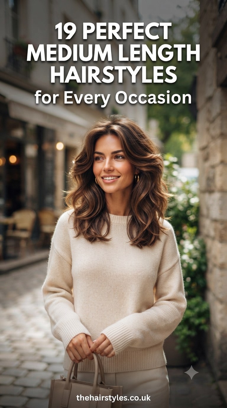 19 Perfect Medium Length Hairstyles for Every Occasion