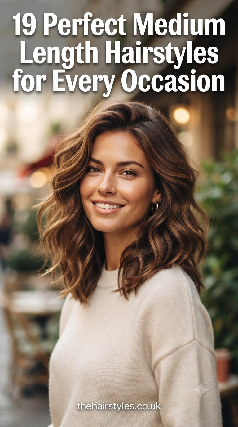 19 Perfect Medium Length Hairstyles for Every Occasion