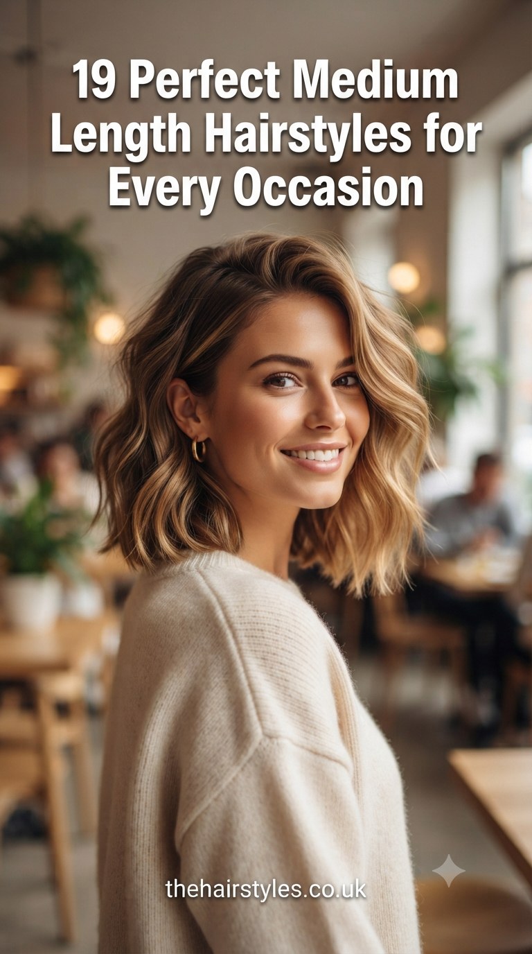 19 Perfect Medium Length Hairstyles for Every Occasion