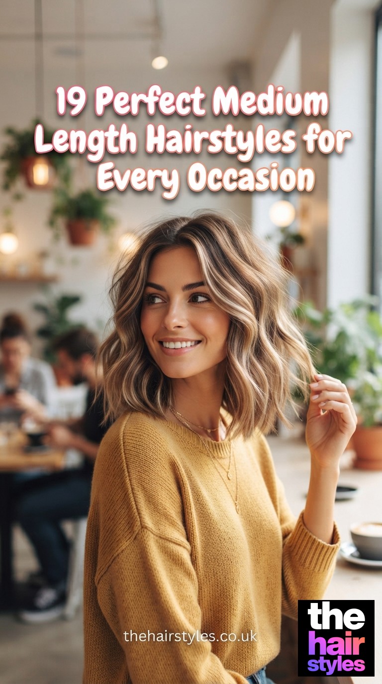 19 Perfect Medium Length Hairstyles for Every Occasion