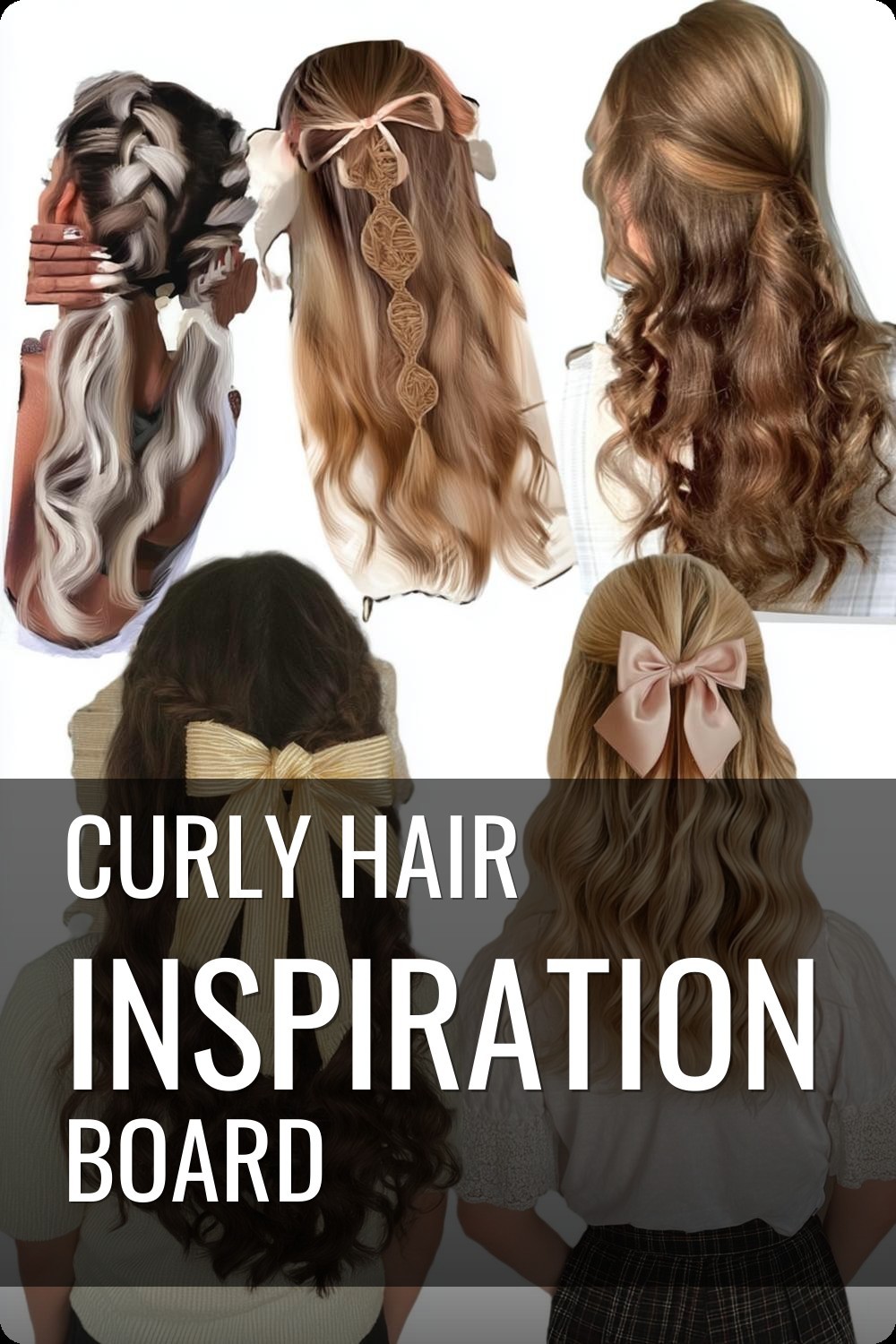 Curly Hair Inspiration Board