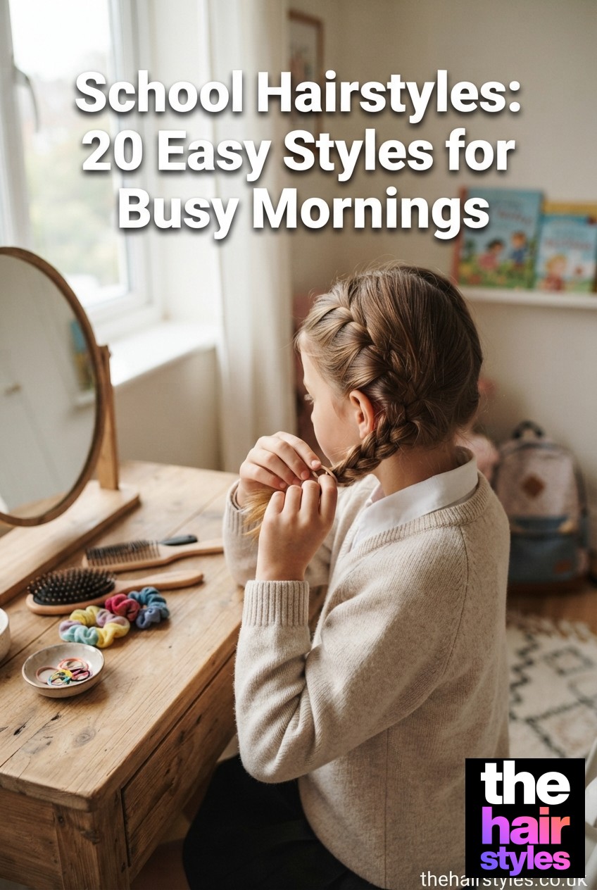 School Hairstyles: 20 Easy Styles for Busy Mornings