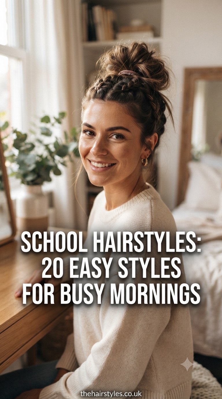 School Hairstyles: 20 Easy Styles for Busy Mornings