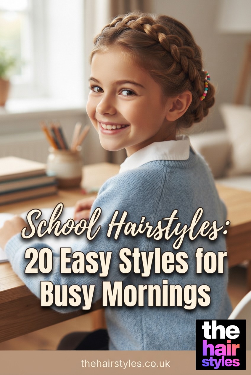 School Hairstyles: 20 Easy Styles for Busy Mornings