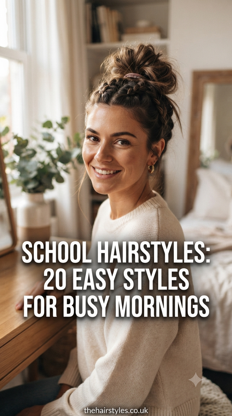 School Hairstyles: 20 Easy Styles for Busy Mornings
