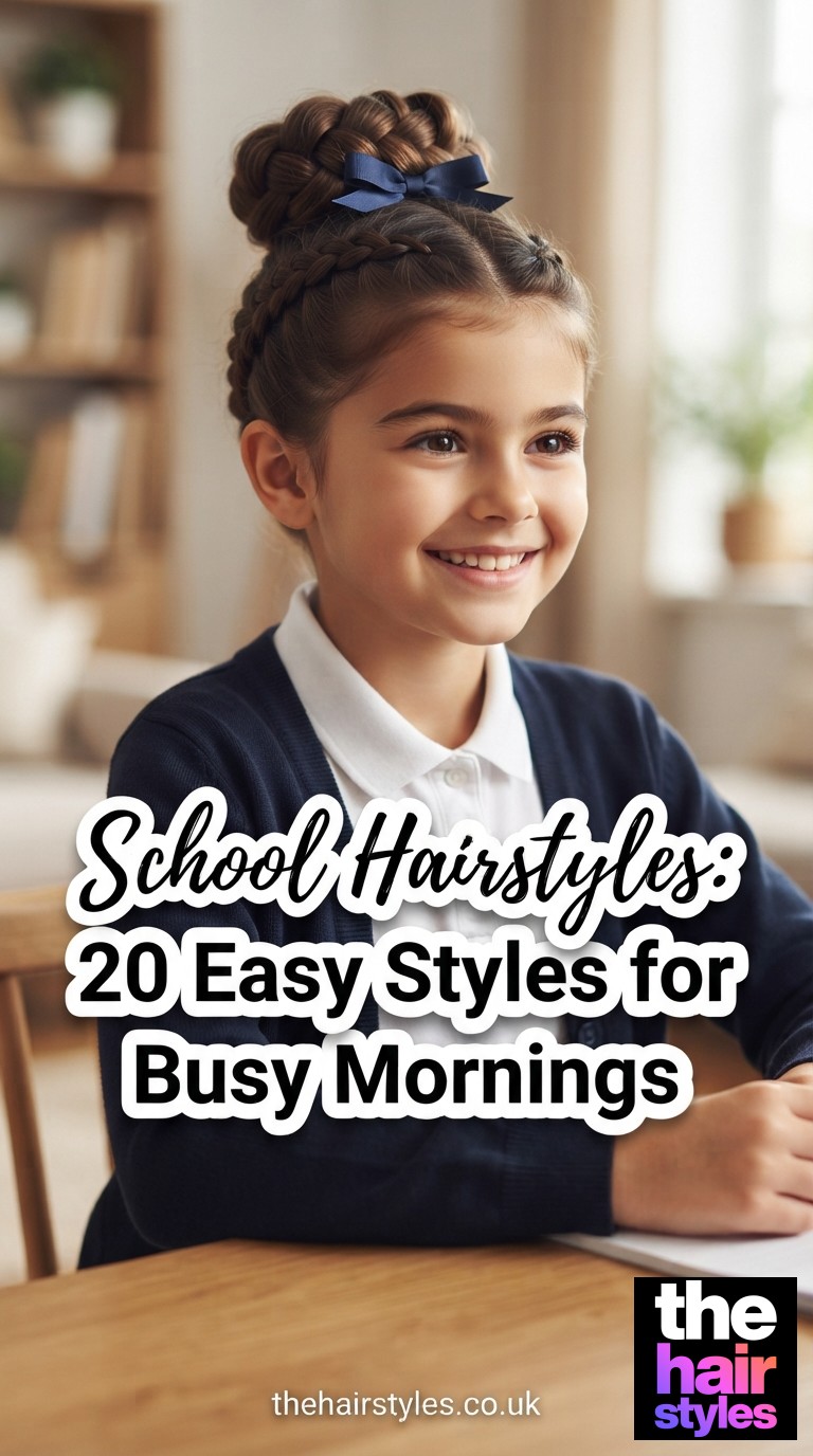 School Hairstyles: 20 Easy Styles for Busy Mornings