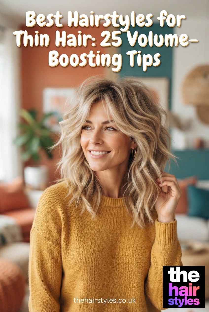 Best Hairstyles for Thin Hair: 25 Volume-Boosting Tips