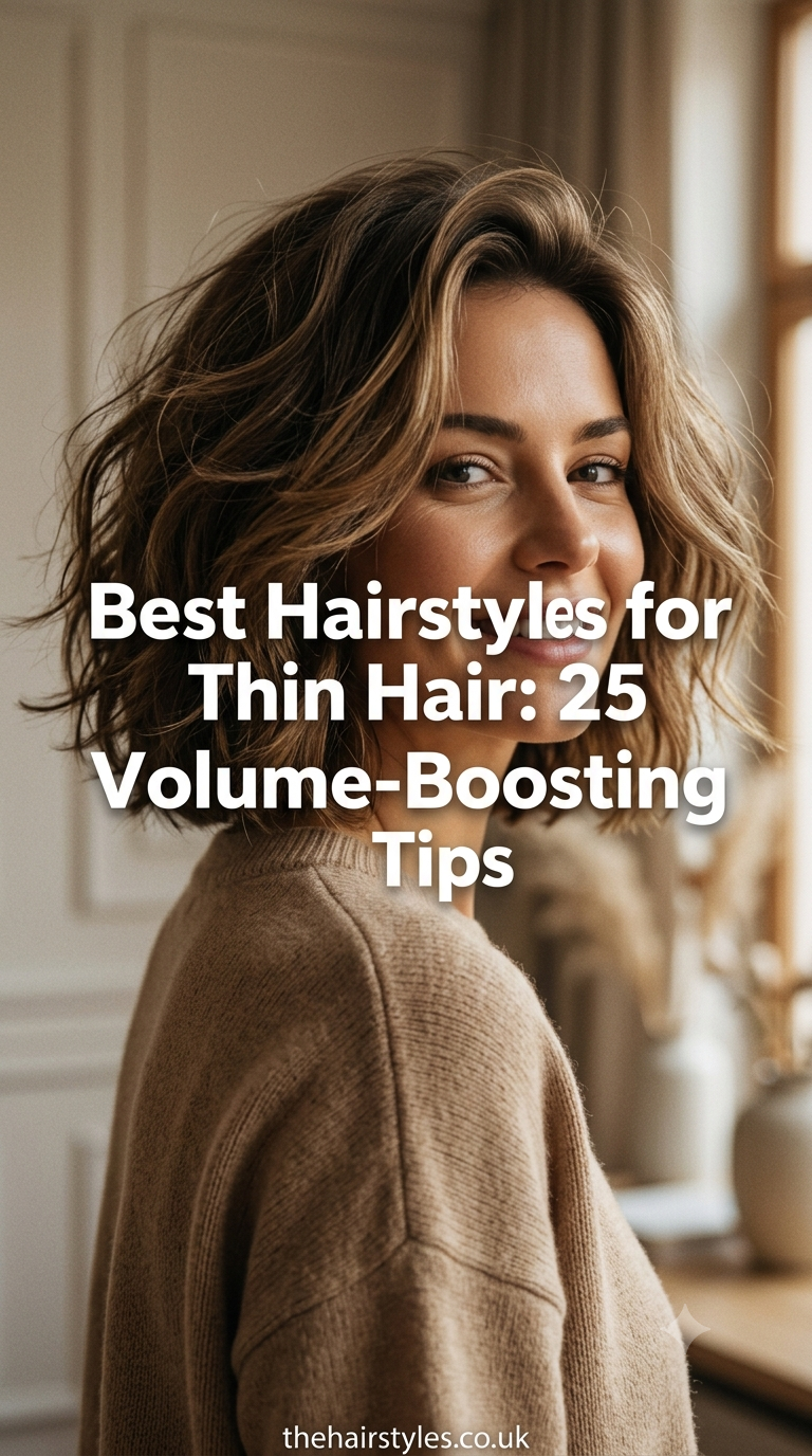 Best Hairstyles for Thin Hair: 25 Volume-Boosting Tips