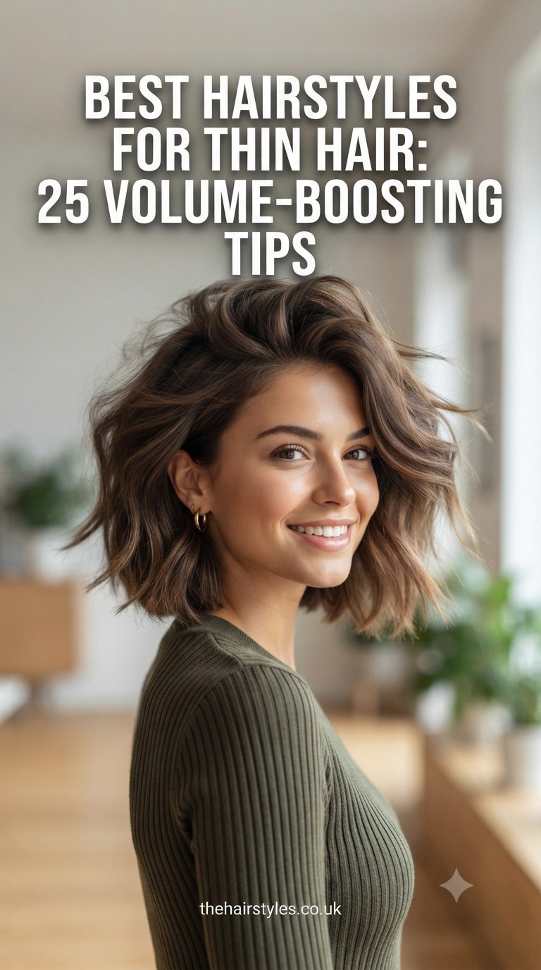 Best Hairstyles for Thin Hair: 25 Volume-Boosting Tips