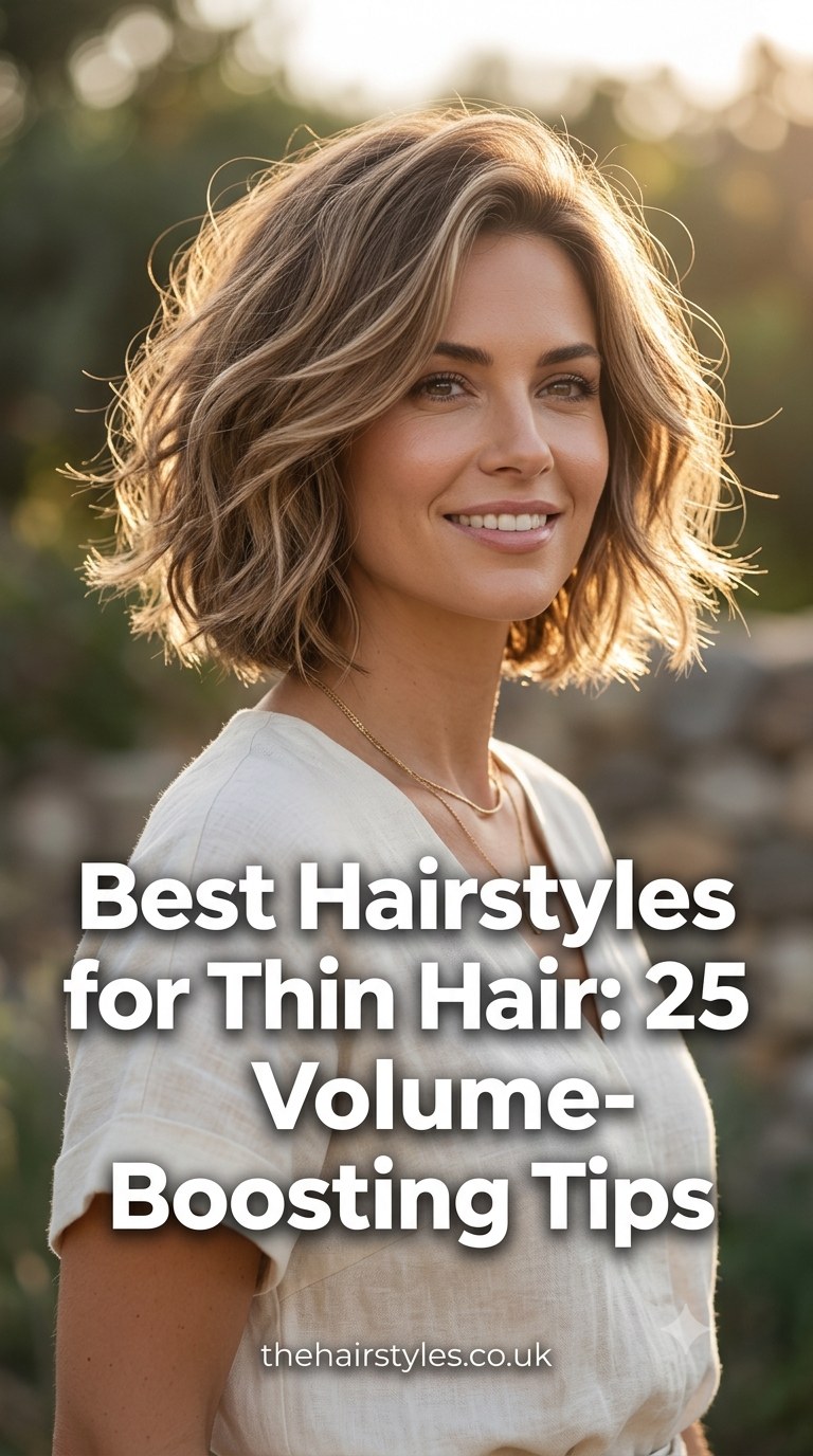 Best Hairstyles for Thin Hair: 25 Volume-Boosting Tips