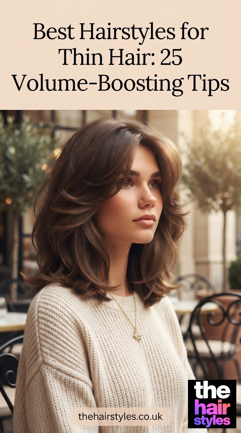 Best Hairstyles for Thin Hair: 25 Volume-Boosting Tips