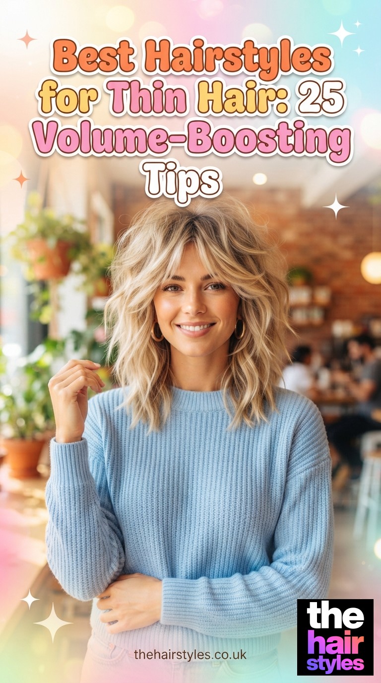 Best Hairstyles for Thin Hair: 25 Volume-Boosting Tips