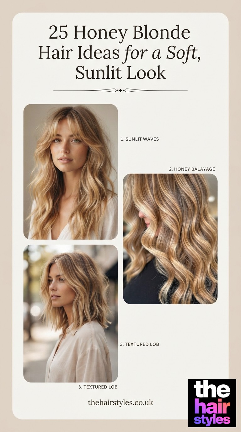 25 Honey Blonde Hair Ideas for a Soft, Sunlit Look