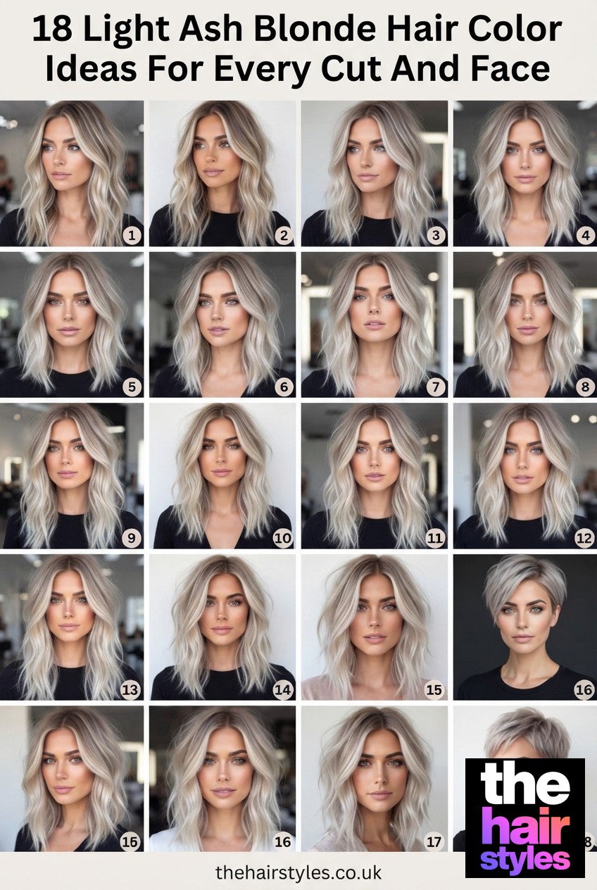 18 Light Ash Blonde Hair Color Ideas For Every Cut And Face Shape