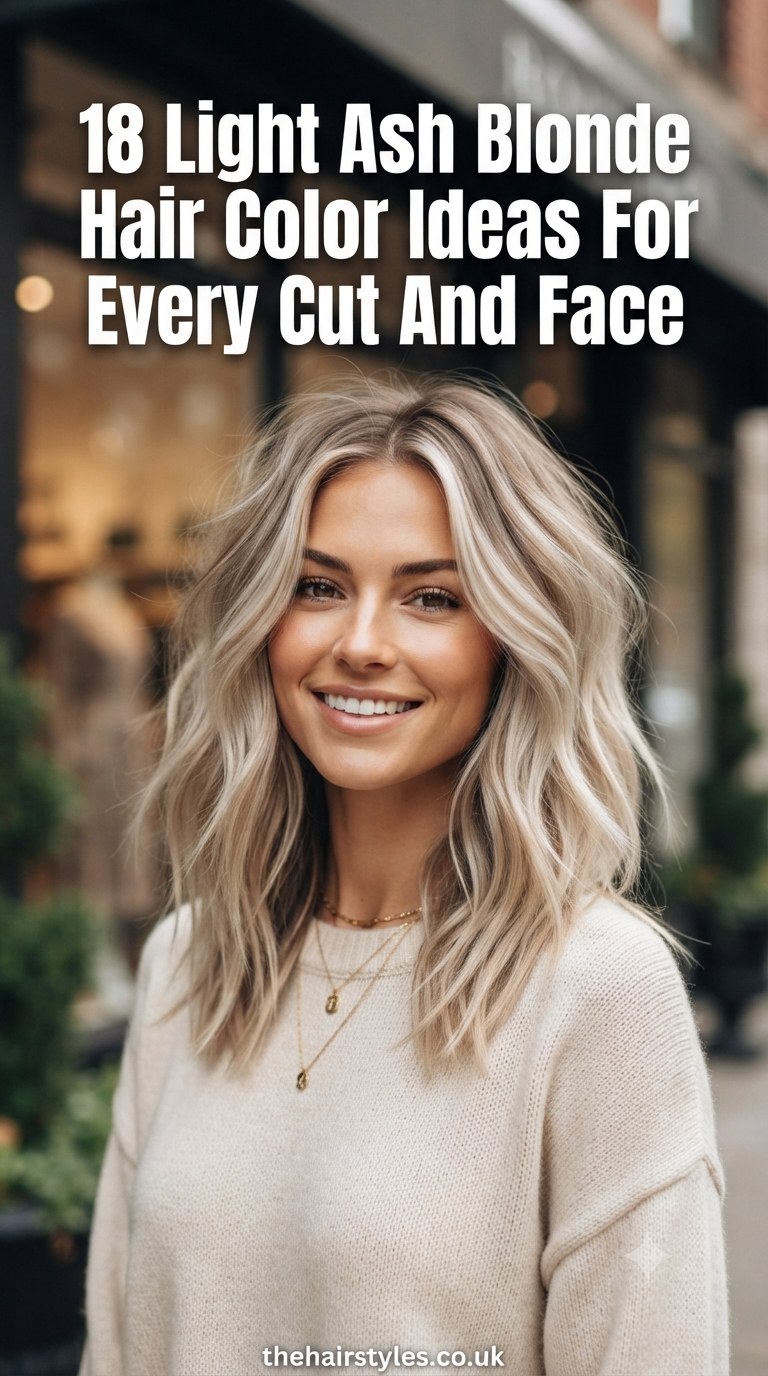 18 Light Ash Blonde Hair Color Ideas For Every Cut And Face Shape