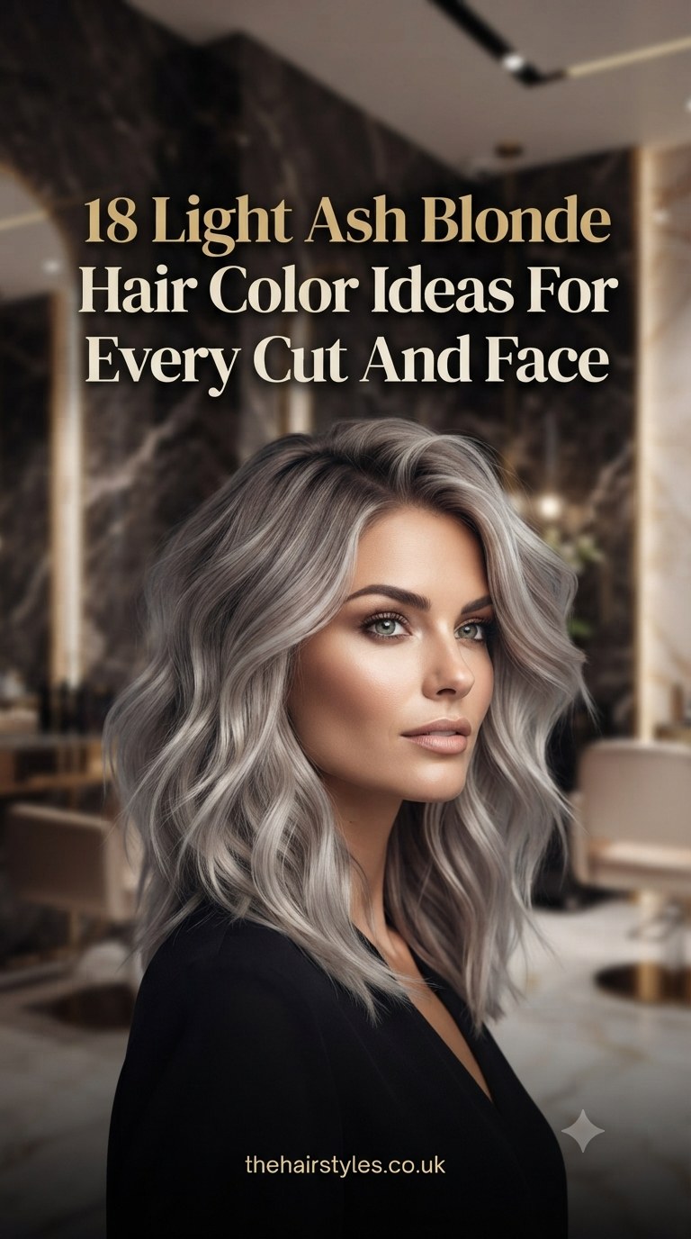 18 Light Ash Blonde Hair Color Ideas For Every Cut And Face Shape
