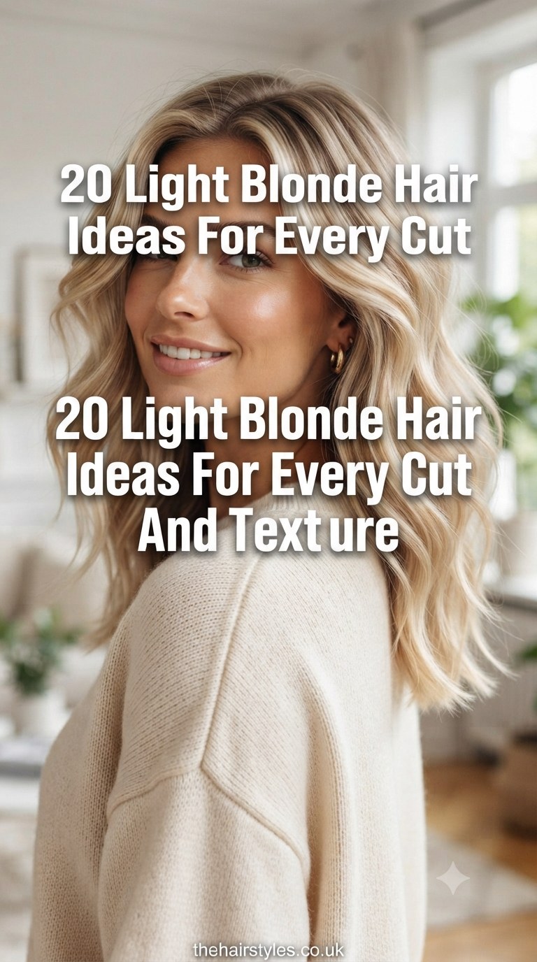 20 Light Blonde Hair Ideas For Every Cut And Texture