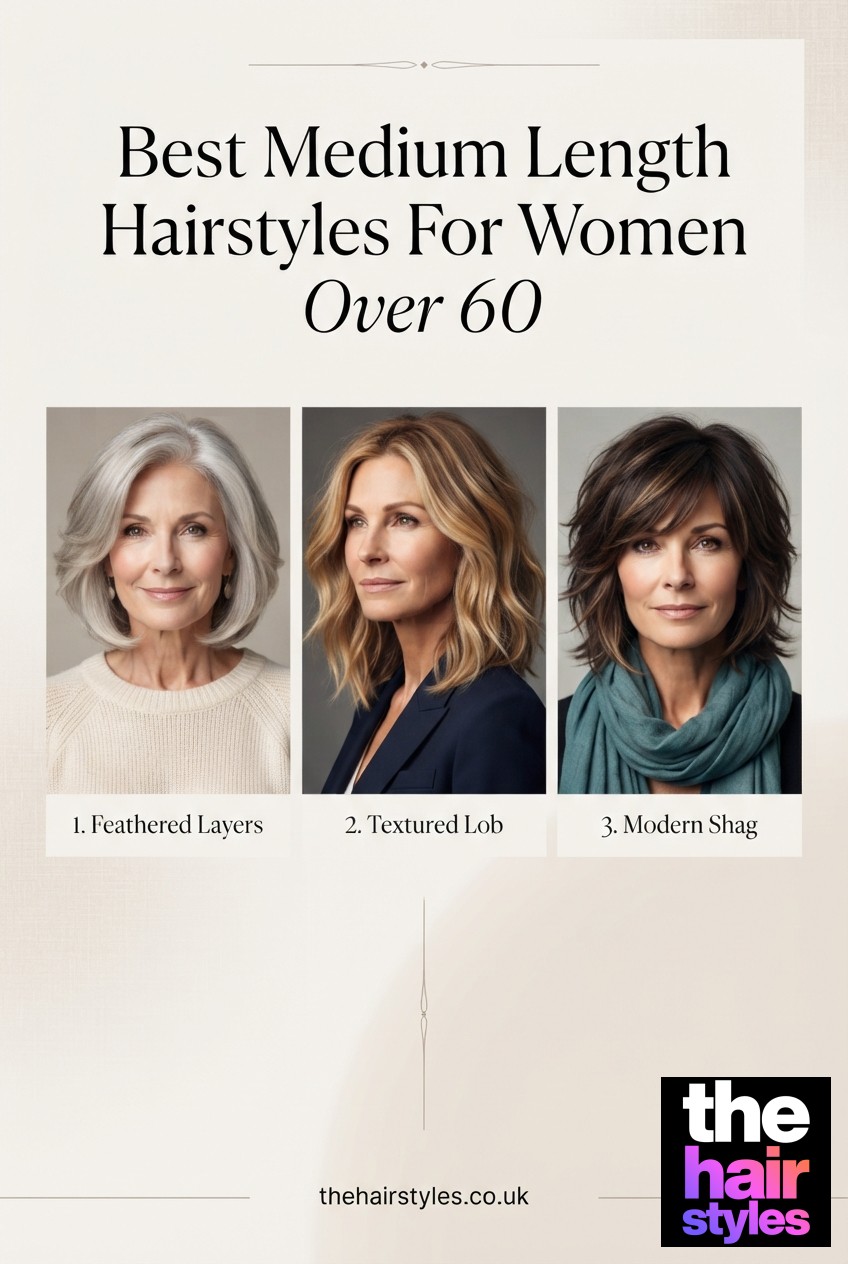 Best Medium Length Hairstyles For Women Over 60