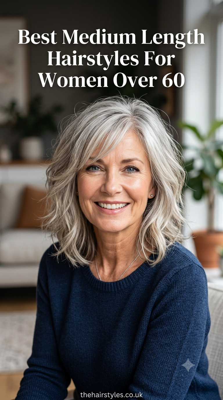 Best Medium Length Hairstyles For Women Over 60