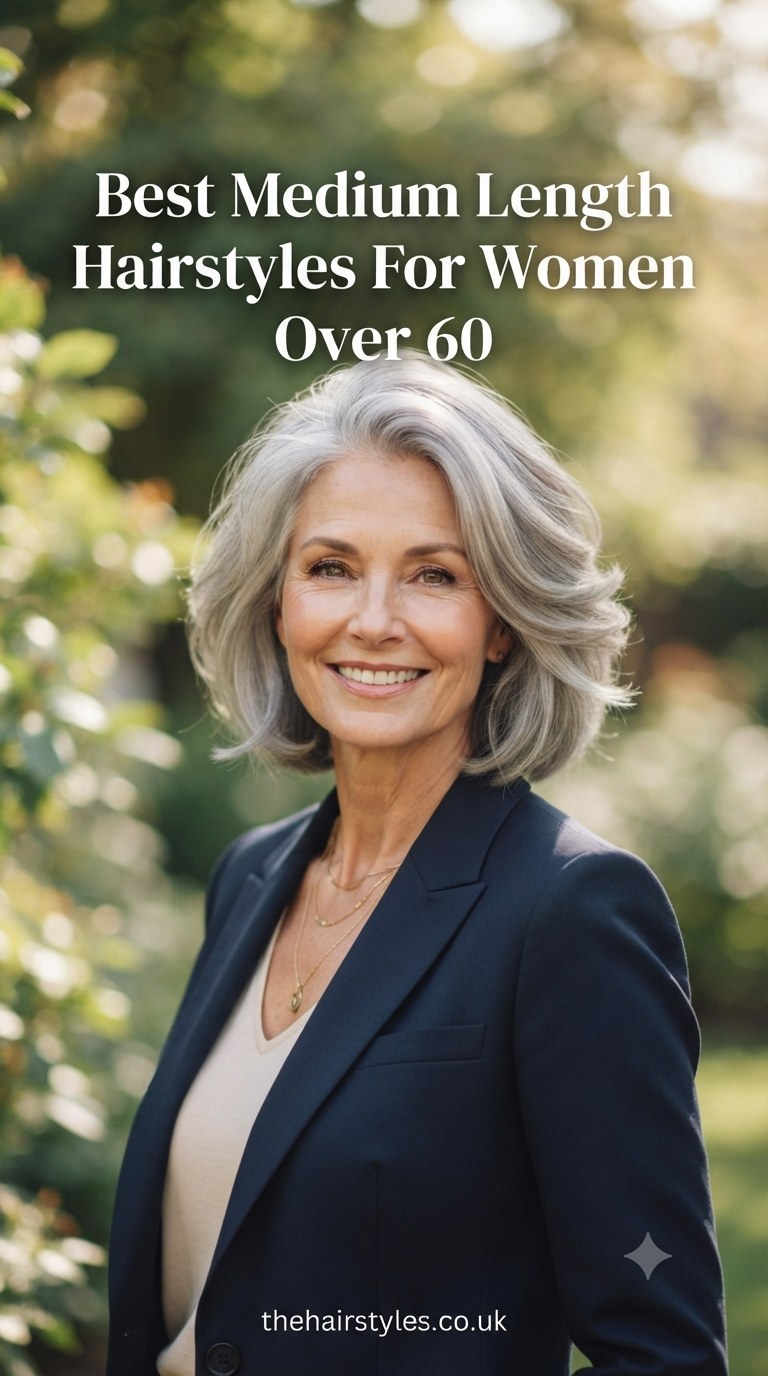Best Medium Length Hairstyles For Women Over 60