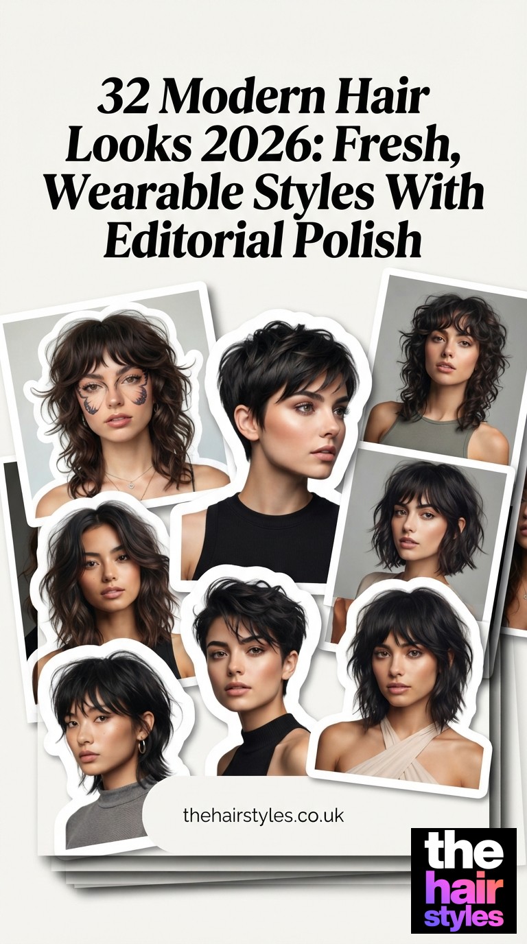 32 Modern Hair Looks 2026: Fresh, Wearable Styles With Editorial Polish
