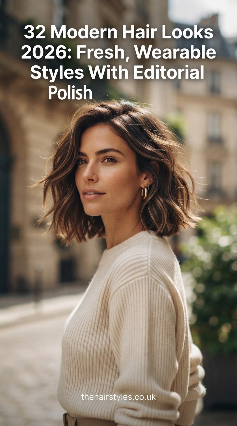 32 Modern Hair Looks 2026: Fresh, Wearable Styles With Editorial Polish